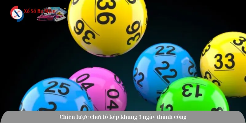 Chiến lược chơi lô kép khung 3 ngày thành công