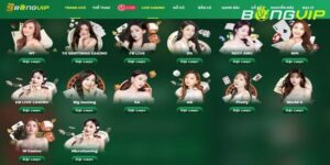 Điểm đến live casino Bongvip siêu phong phú, cực hấp dẫn